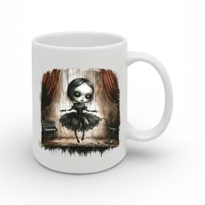 Gothic Retro Horror DTF UV Vinyl Mug